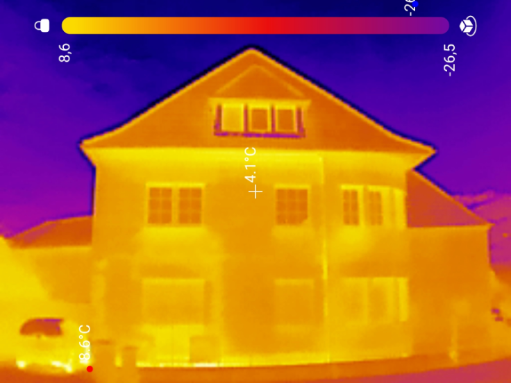 Hausdienste.App Objekt-Wärmebildaufnahme